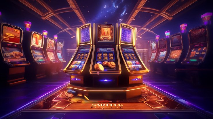 Layar putaran Starlight Princess dengan simbol-simbol hasil permainan